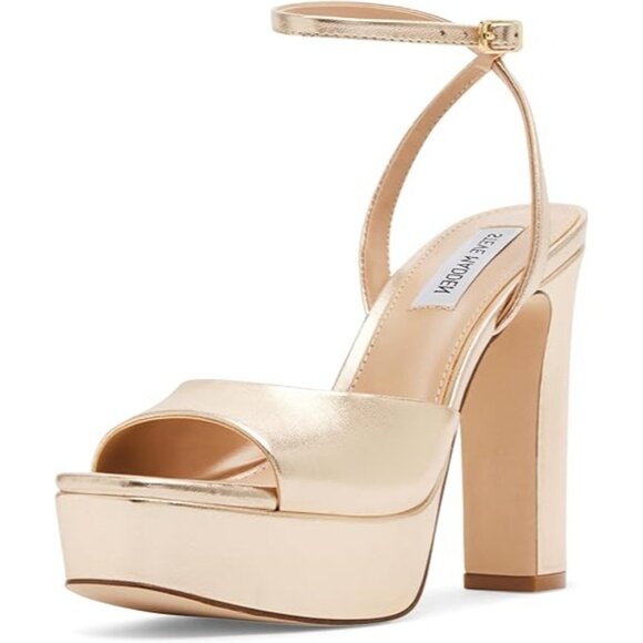 Steve Madden Women's Assured Ankle-Strap Platform Dress Sandals - Picture 2 of 5